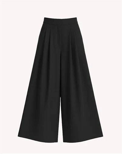 Withblack - WBMaritsa HW Wide Bukser - Black 